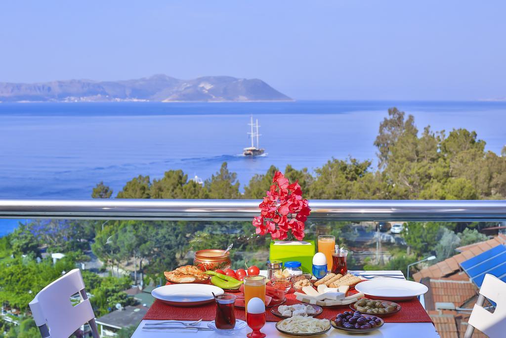 Antiphellos Pension Küçükçakıl Kas Exterior foto