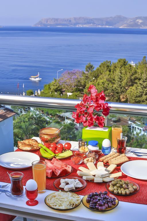 Antiphellos Pension Küçükçakıl Kas Exterior foto
